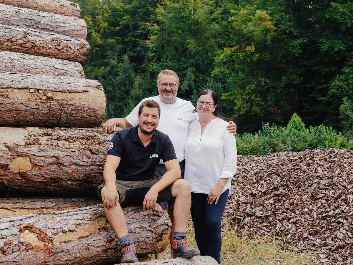 Familie Holz Lenz – Mutter, Vater und Sohn